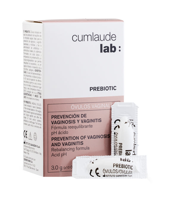 Cumlaude Lab, Óvulos Prebiotic, 3g x 10