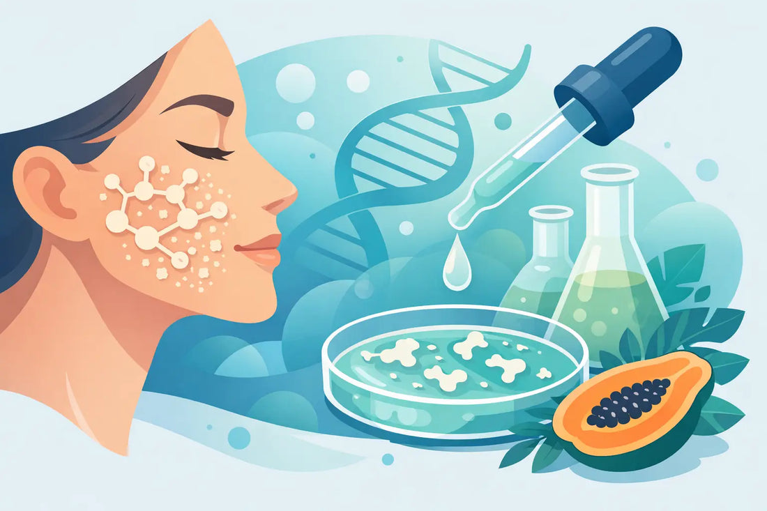 La ciencia detrás de enzimas faciales