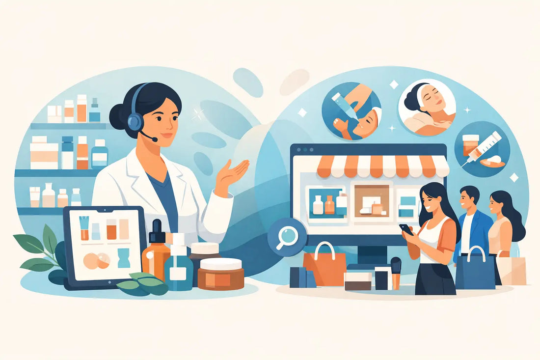 Proveedor especializado o marketplace estético