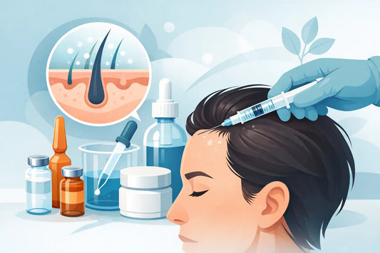 Mejores insumos para mesoterapia capilar clínica