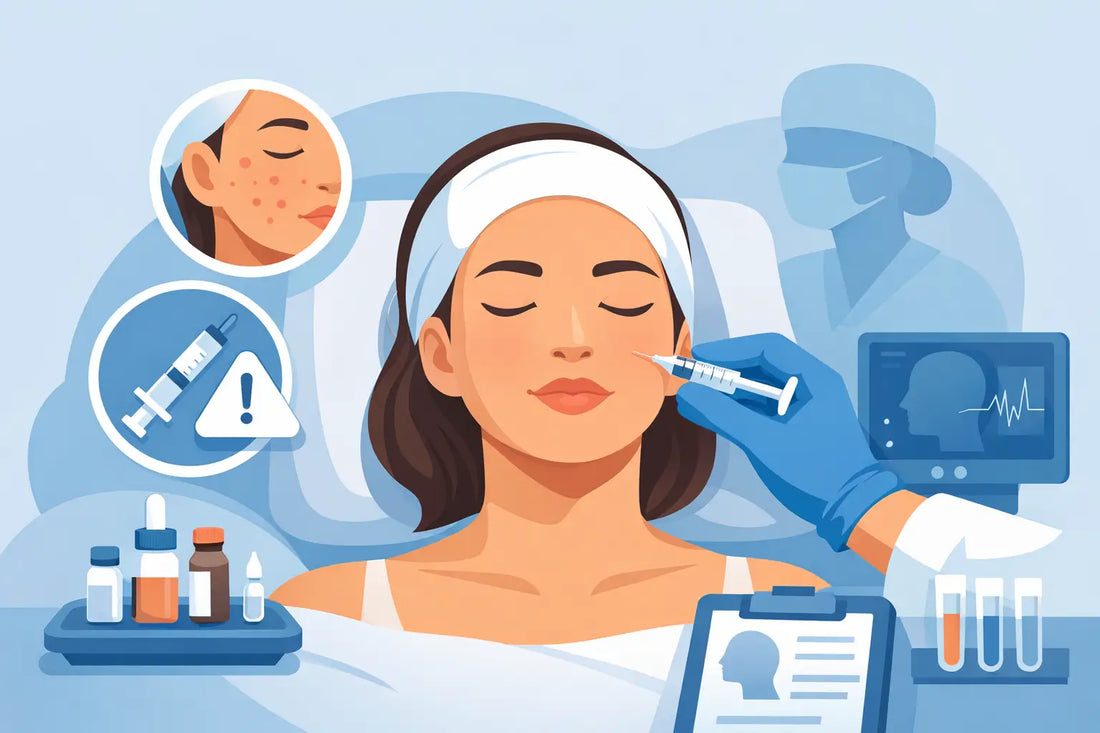 Riesgos de la mesoterapia facial bajo control clínico