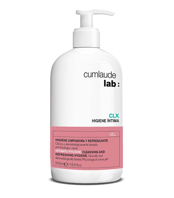 Cumlaude Lab, Gel Limpiador Higiene Íntima CLX, 500 ml.