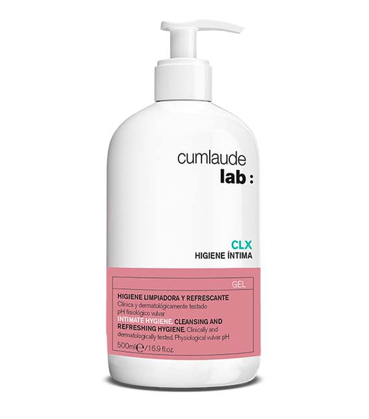 Cumlaude Lab, Gel Limpiador Higiene Íntima CLX, 500 ml.