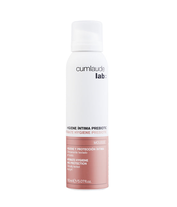 Cumlaude Lab, Mousse Prebiotic Higiene Íntima, 150 ml.