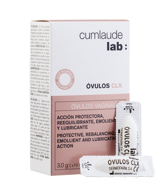 Cumlaude Lab, Óvulos Vaginales CLX, 3g x 10.