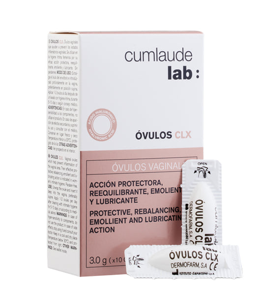 Cumlaude Lab, Óvulos Vaginales CLX, 3g x 10.